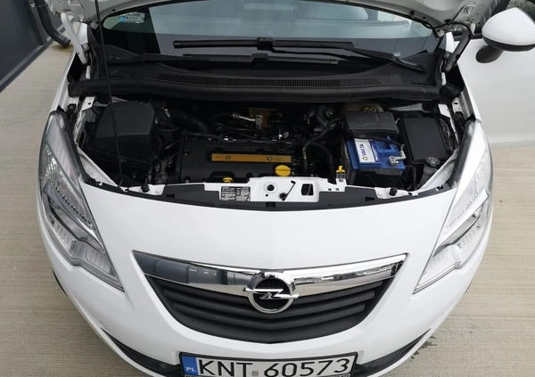 Opel Meriva cena 17500 przebieg: 247832, rok produkcji 2011 z Dąbrowa Tarnowska małe 121